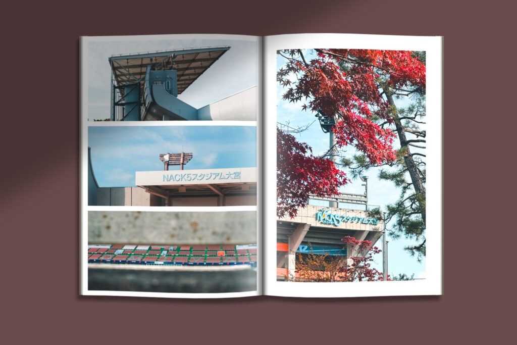 Autumn scenery in Omiya Japan during the FC Pesona football journey